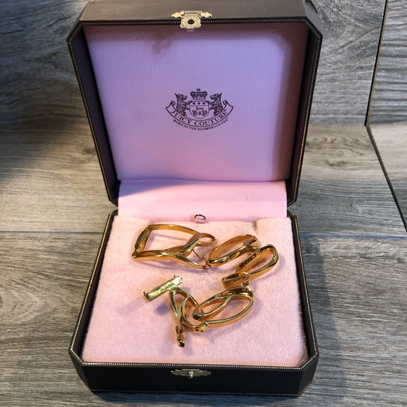 JUICY COUTURE BANGLES /NECKLACE NOT INCLUDED - Picture 5 of 8